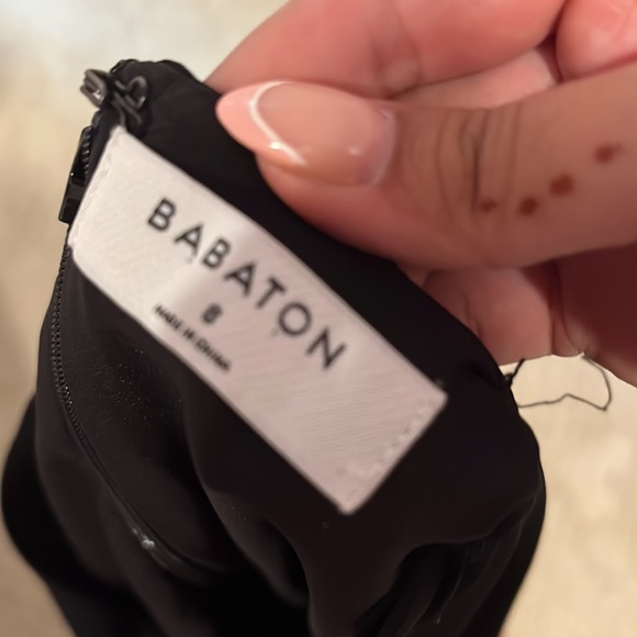 black aritzia Babaton mini dress - Picture 3 of 4